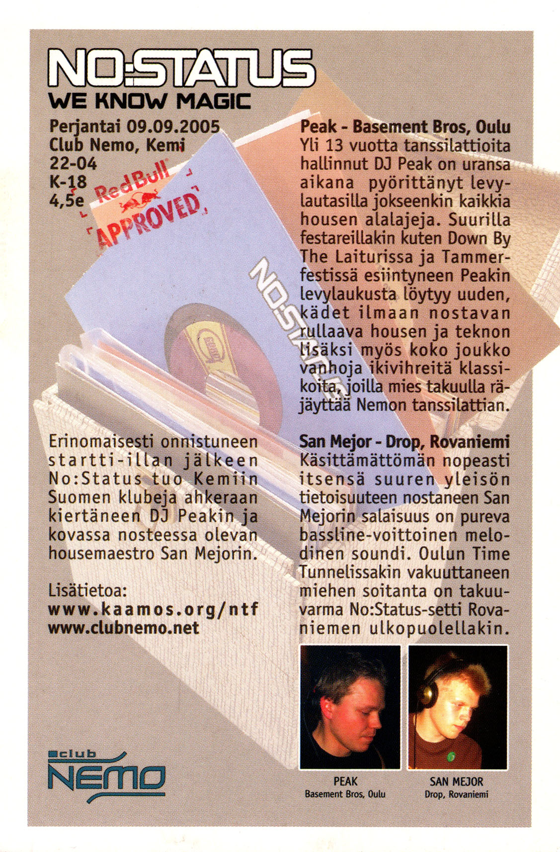 Flyers from the past